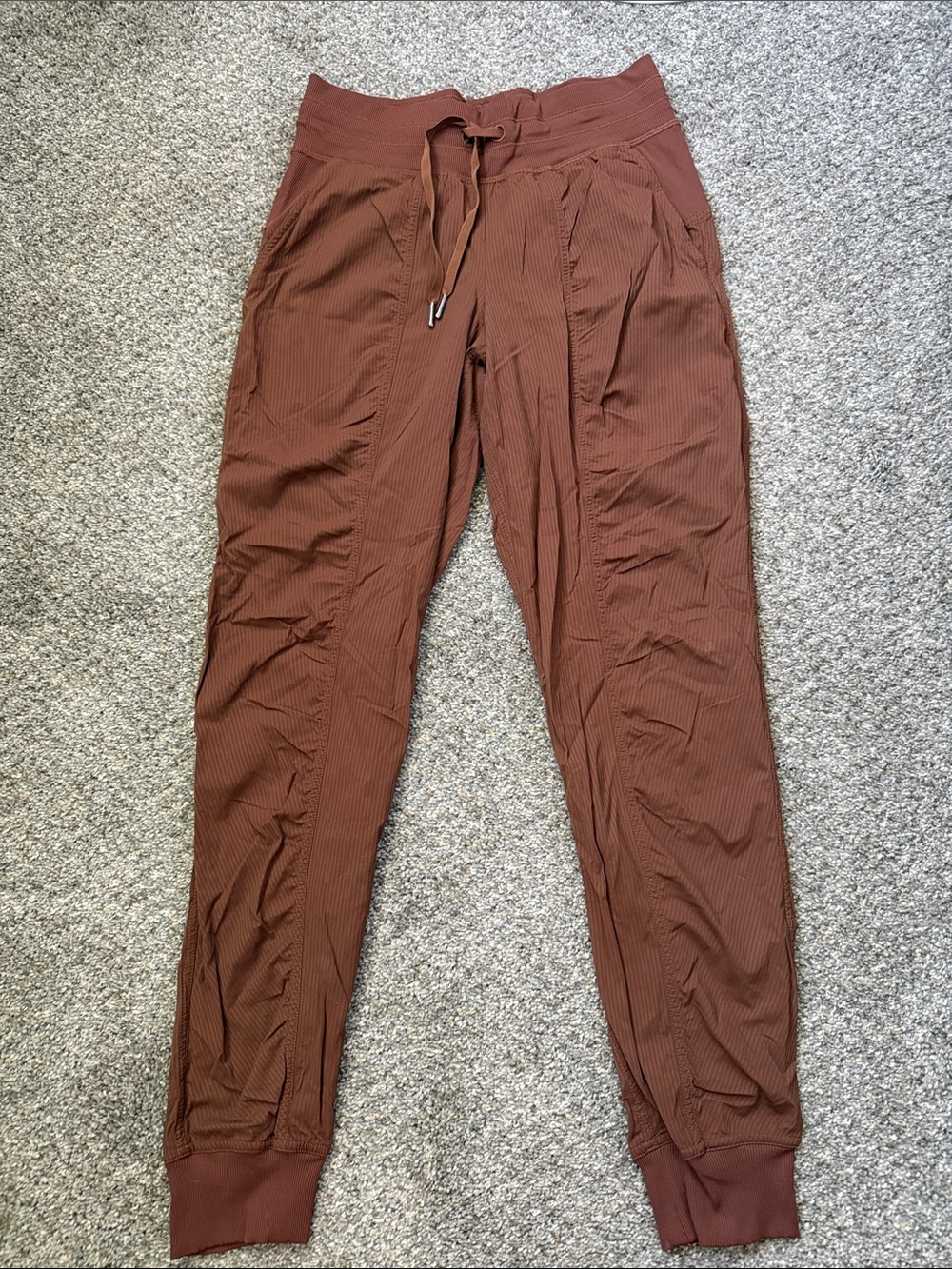 lululemon athletica Women's Brown 7/8 Mid Rise Dance Studio pant